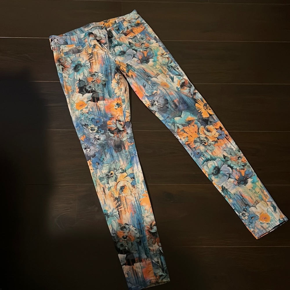 Dylan George mid rise skinny water color ASO pretty little liars jeans size 27